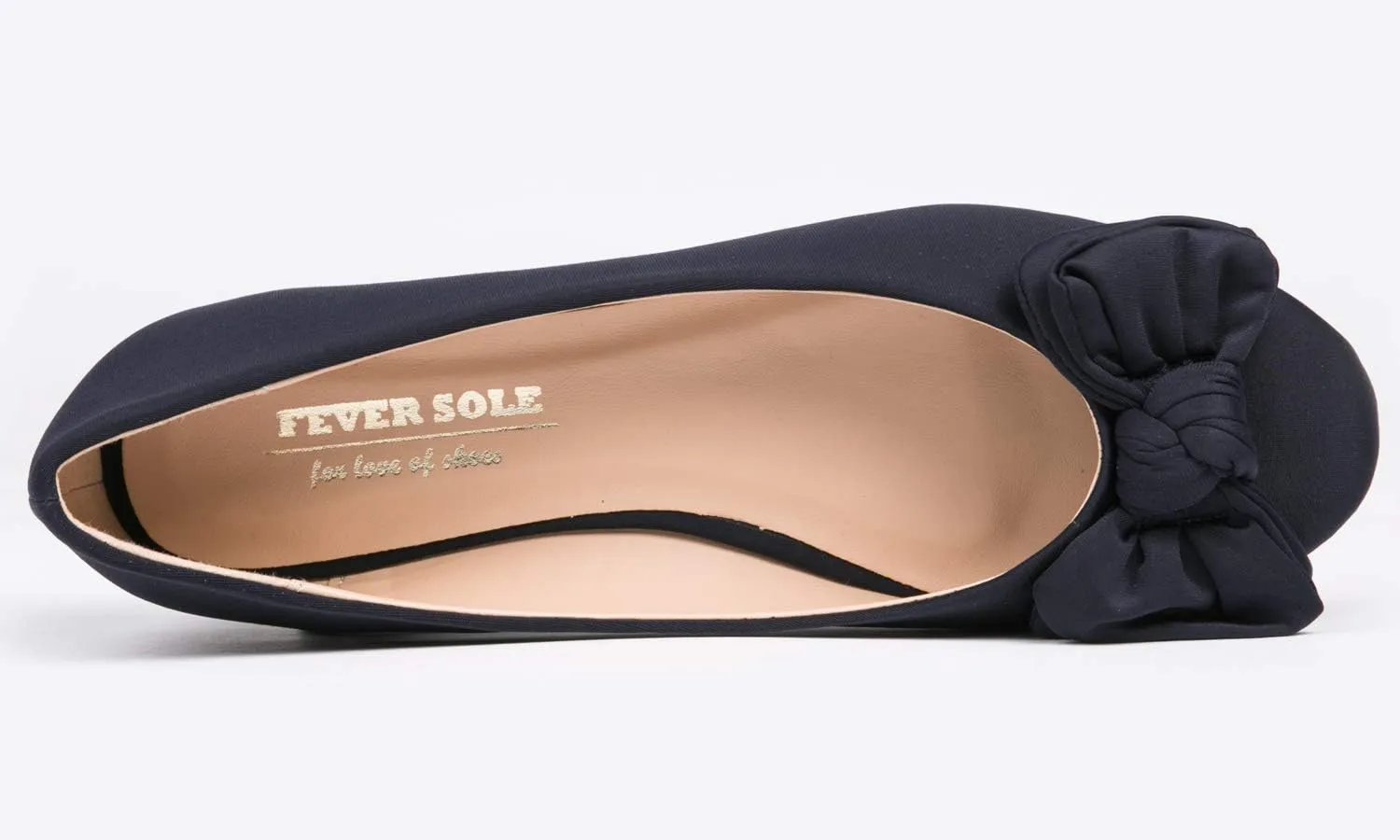 Feversole Women's Round Toe Cute Bow Trim Ballet Flats