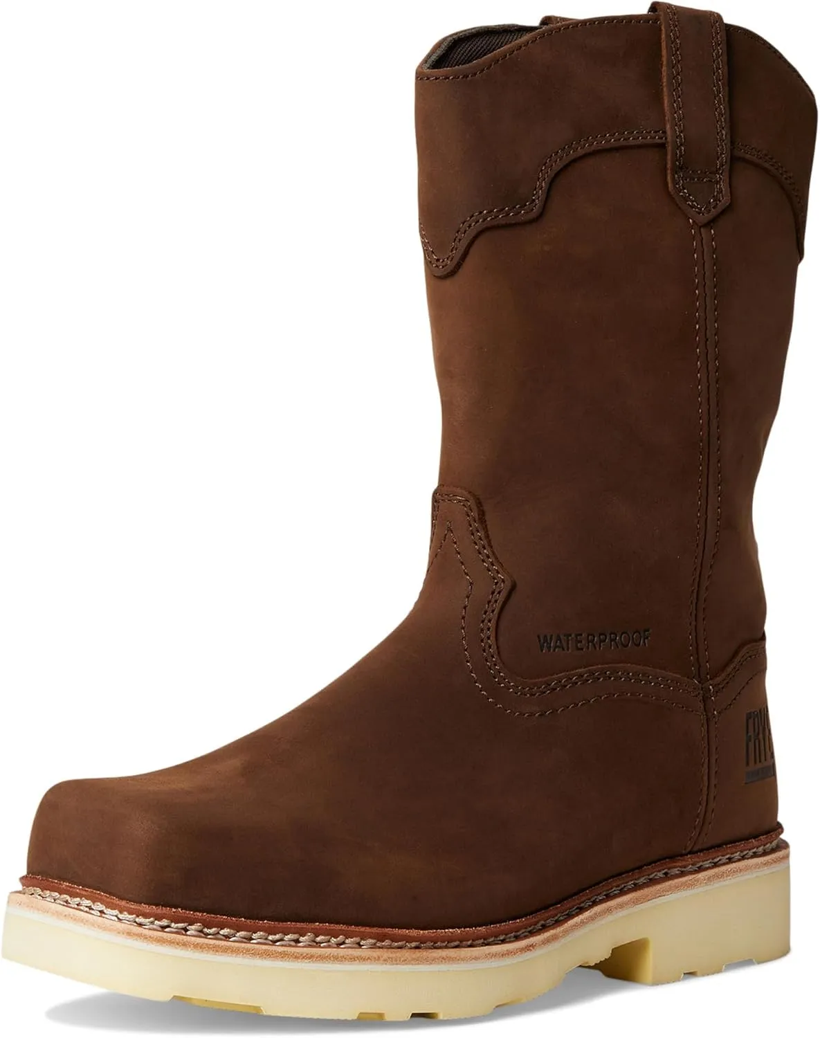 Frye Men's The Safety-Crafted Wellington Work Boots Industrial Shoe