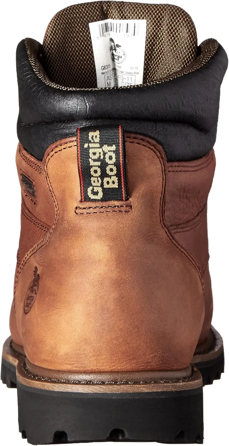 Georgia Boot Men's Georgia Hammer 6" Work Boot-m Mns6 S/T Cc Welt