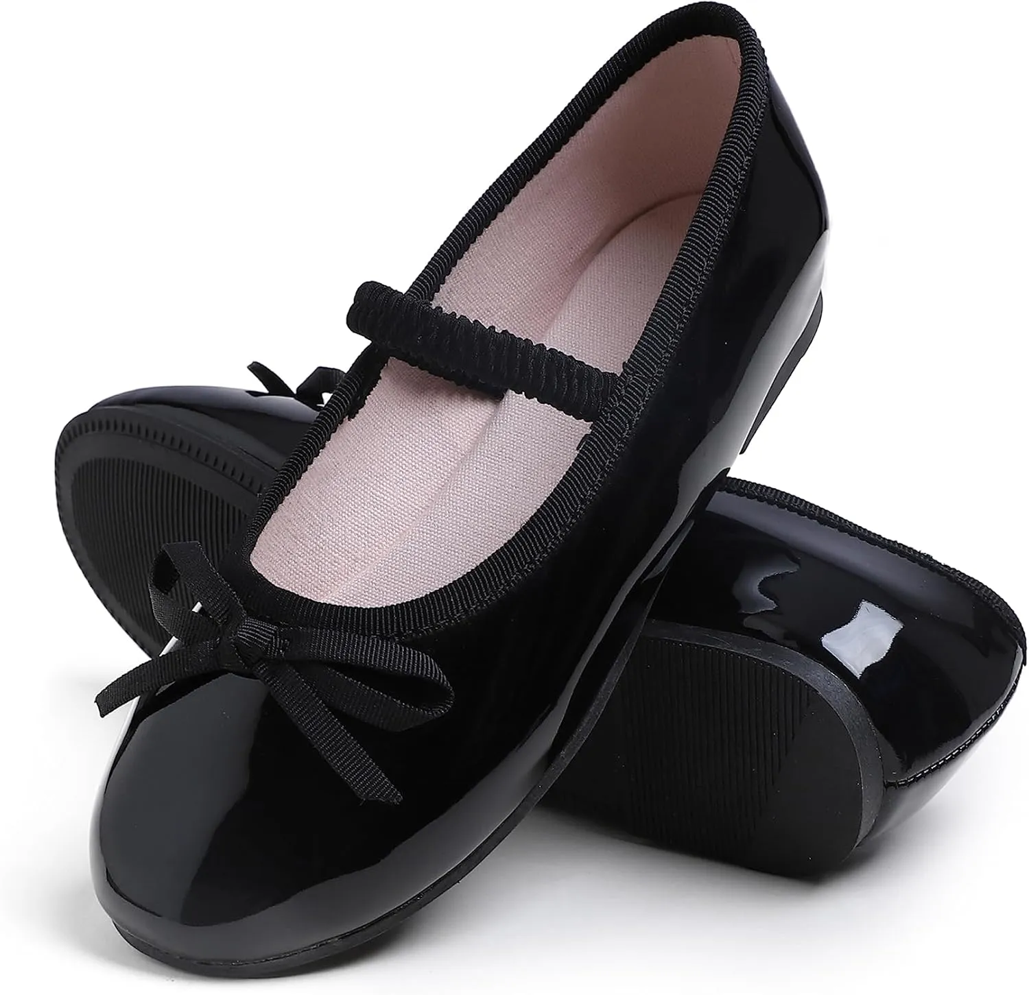 Girls Cute Dress Mary Jane Shoes Little Kids Casual Buckle Strap Flats