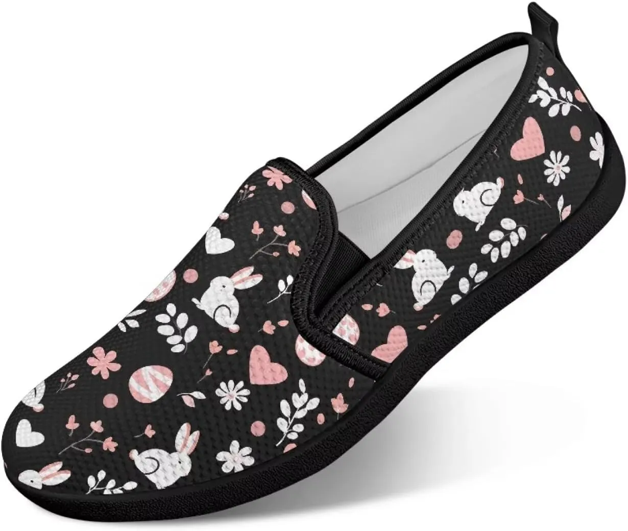 GOSTONG Womens Wdie Flats Shoes Breathable Mesh Casual Shoes Comfort Non Slip Travel Walking Shoes Outdoor Tennis Sneakers US 6-11