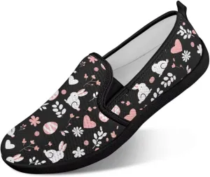 GOSTONG Womens Wdie Flats Shoes Breathable Mesh Casual Shoes Comfort Non Slip Travel Walking Shoes Outdoor Tennis Sneakers US 6-11
