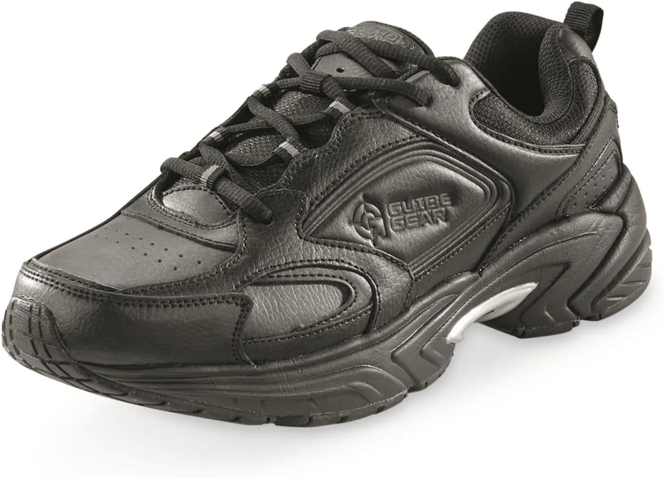 Guide Gear Lace Up Walking Shoes for Men, Comfortable Shoes for Work, Casual Working