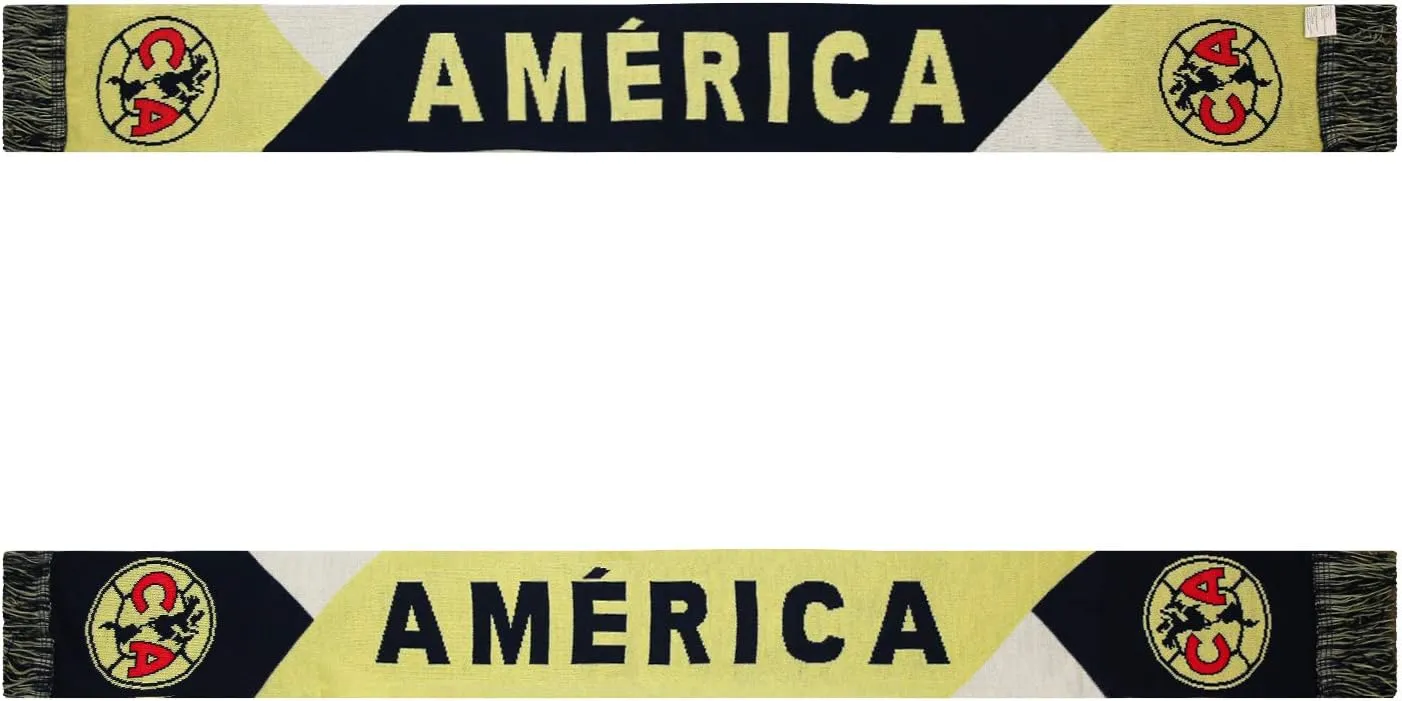 Icon Sports Soccer Team Scarf – Official World Football Club Logo Fans Premium Reversible Knit Warm Fringe Scarves Wrap