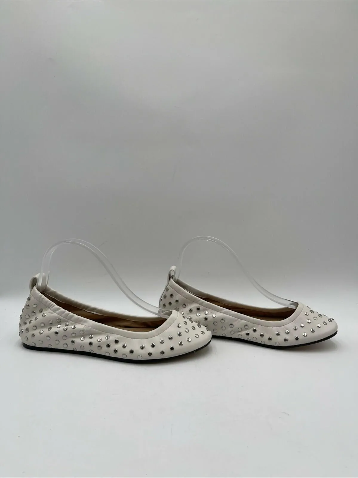 ISABEL MARANT White Women's Ballet Flats Size 39 - Very Good