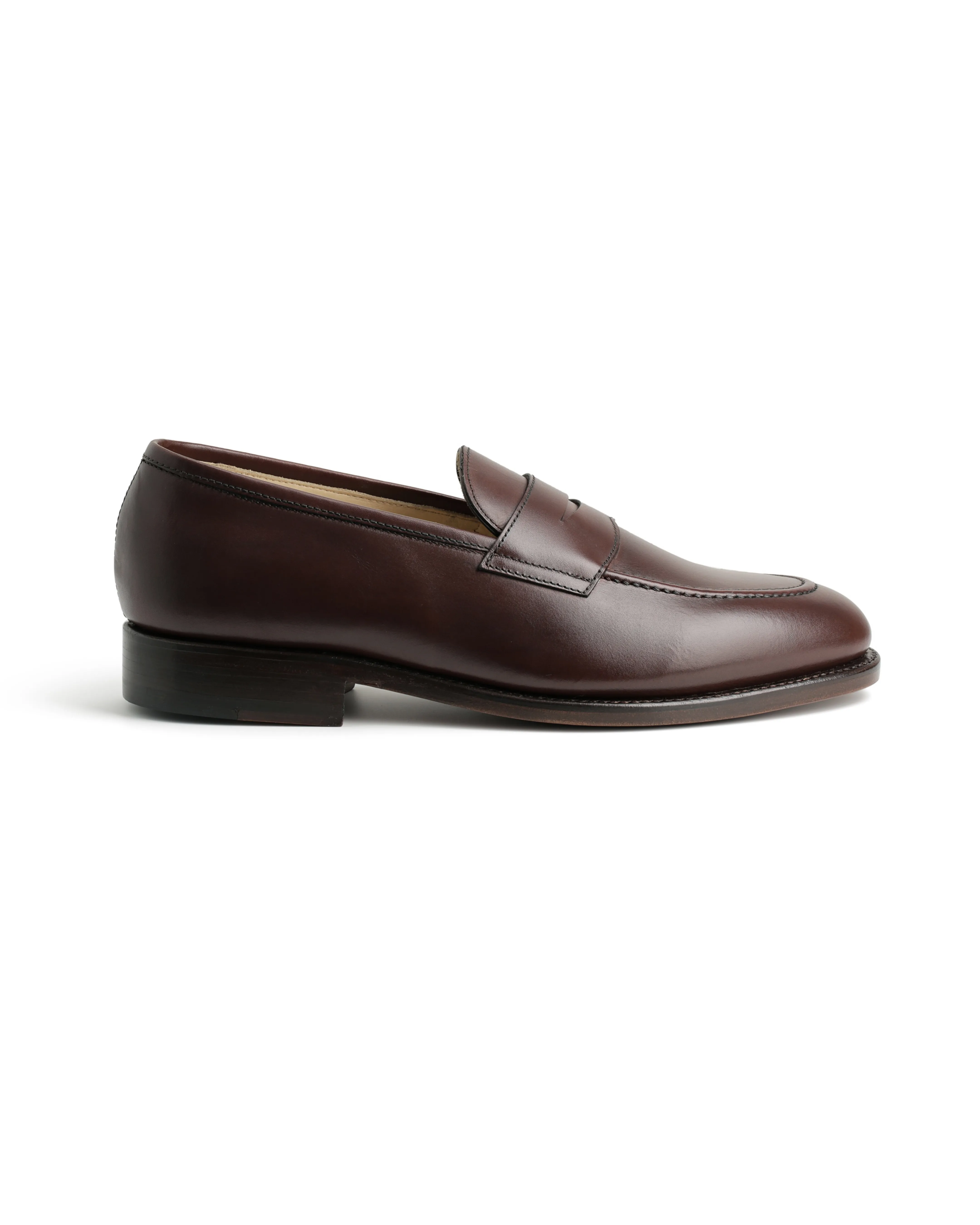 Ito Penny Loafer - Henna Brown Calf