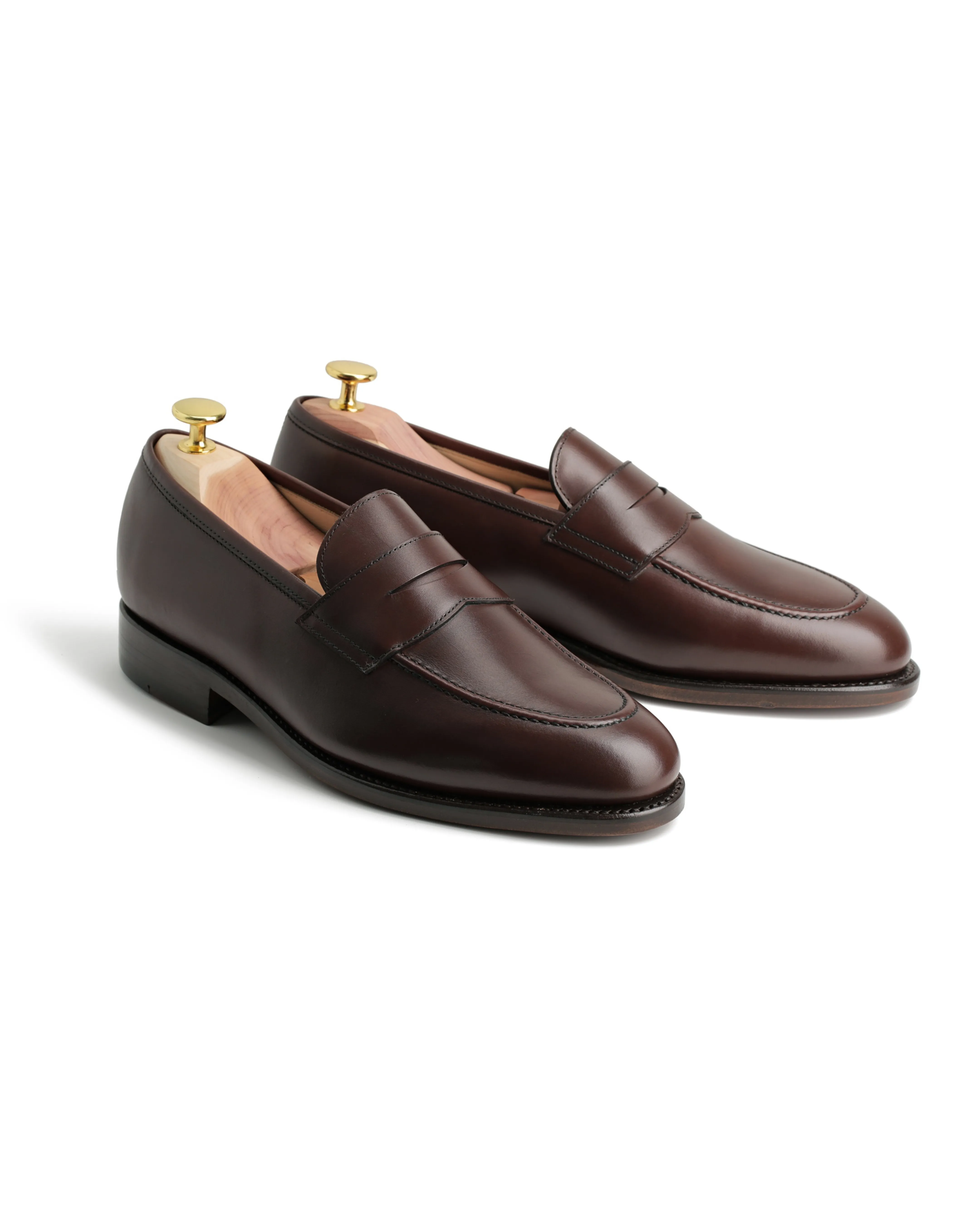 Ito Penny Loafer - Henna Brown Calf