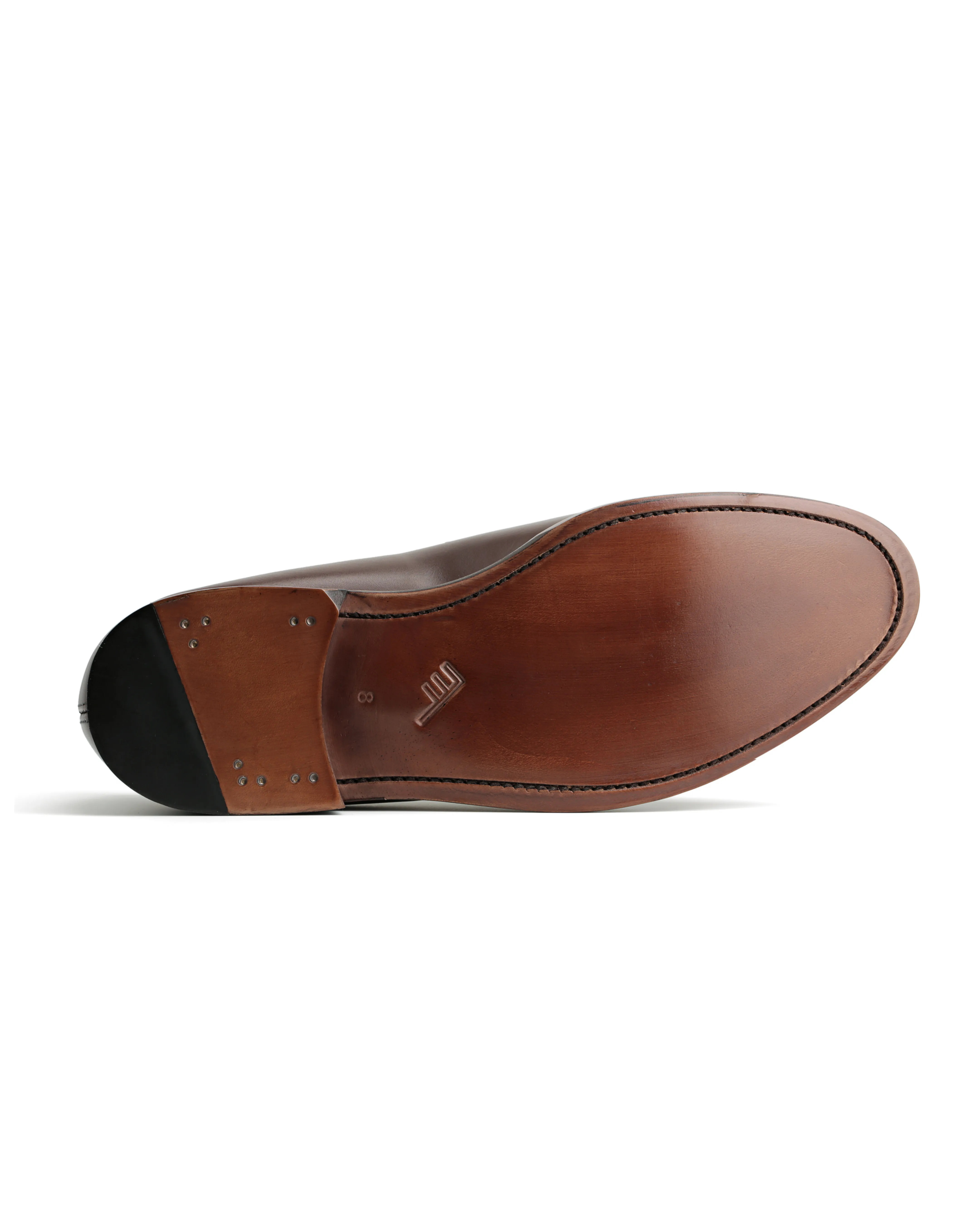 Ito Penny Loafer - Henna Brown Calf