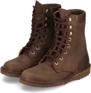 JIM GREEN Men's African Ranger AR8 Boots Lace-Up Water Resistant Full Grain Leather Work or Hiking Boot