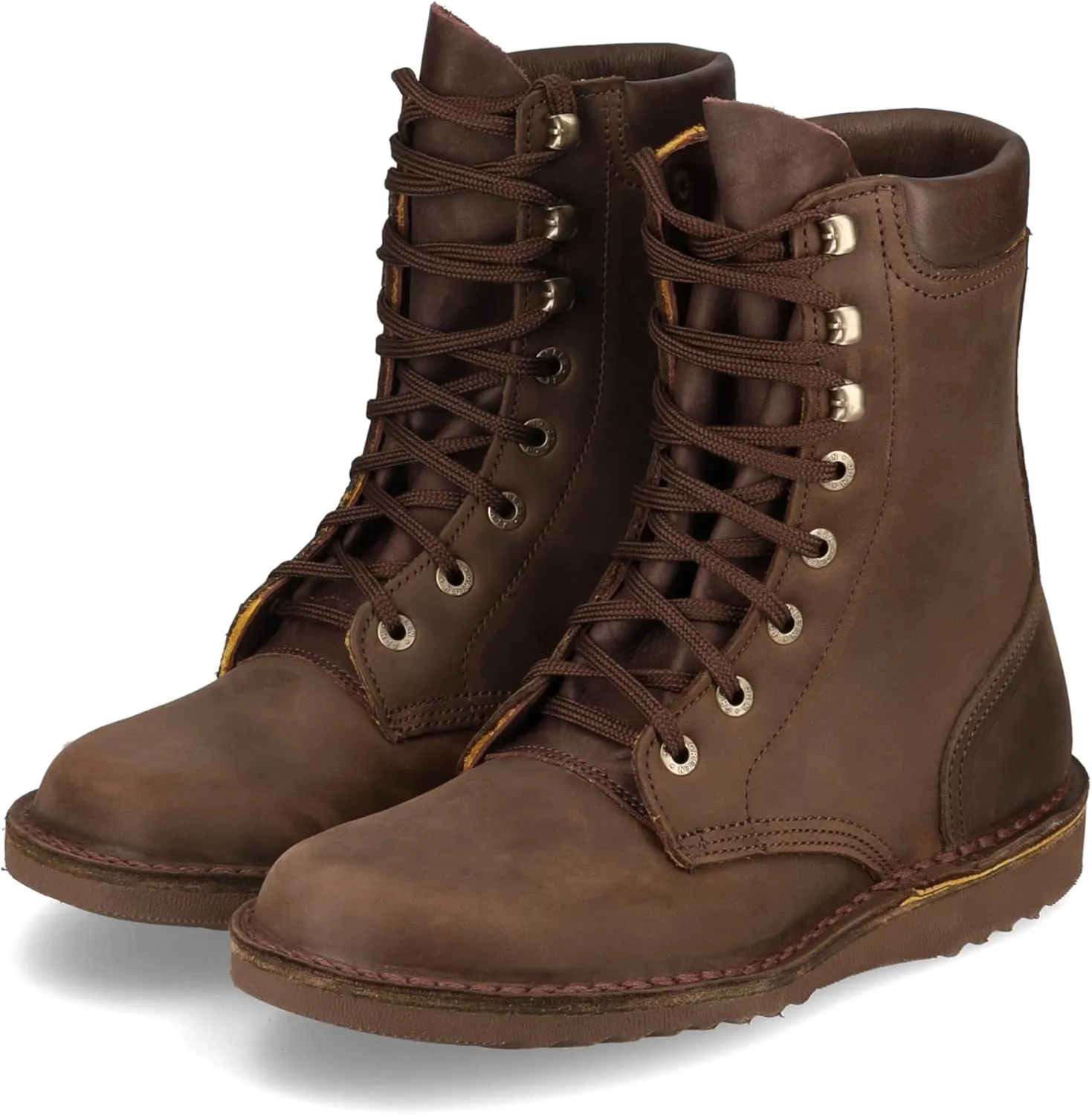 JIM GREEN Men's African Ranger AR8 Boots Lace-Up Water Resistant Full Grain Leather Work or Hiking Boot