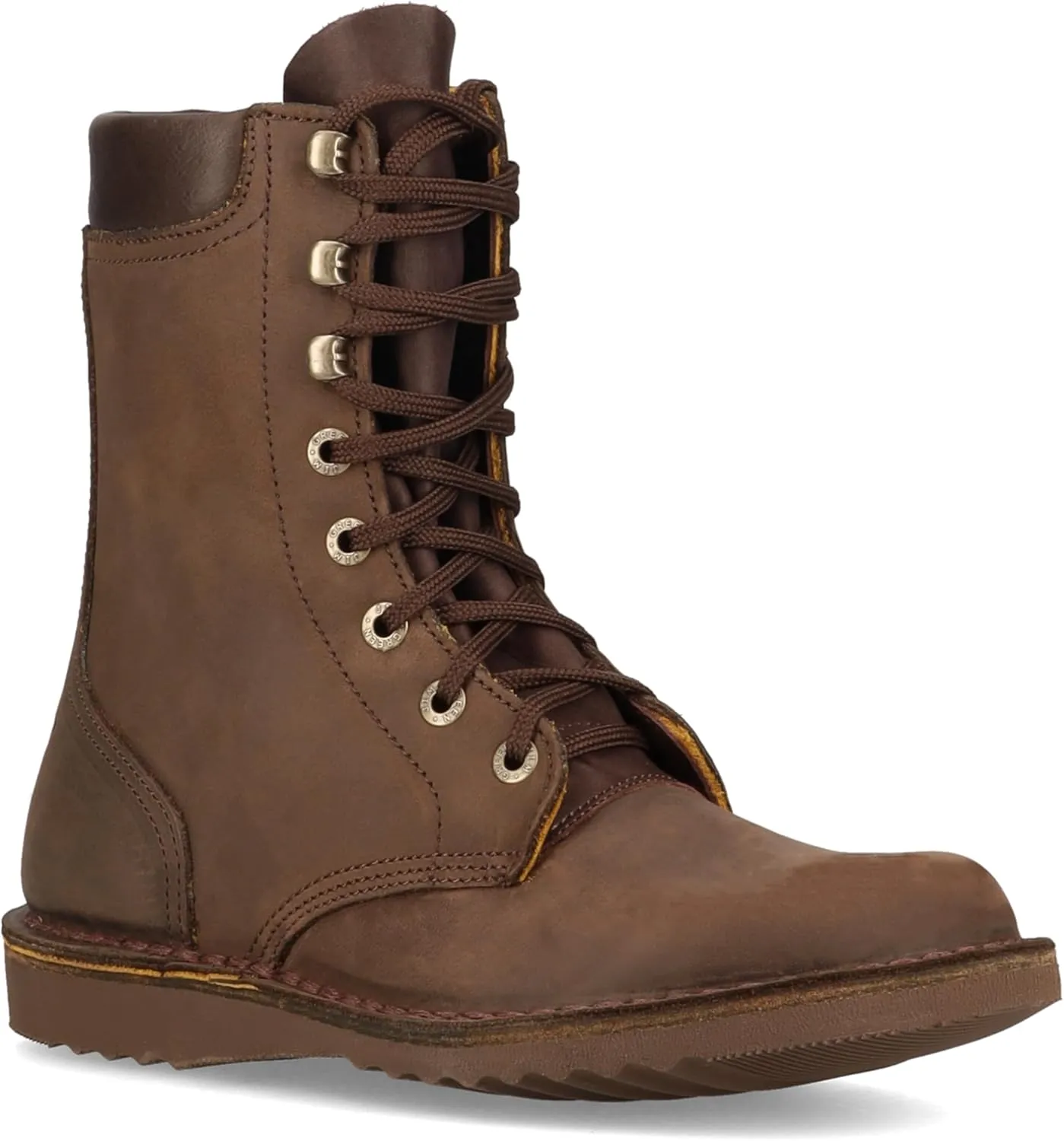 JIM GREEN Men's African Ranger AR8 Boots Lace-Up Water Resistant Full Grain Leather Work or Hiking Boot