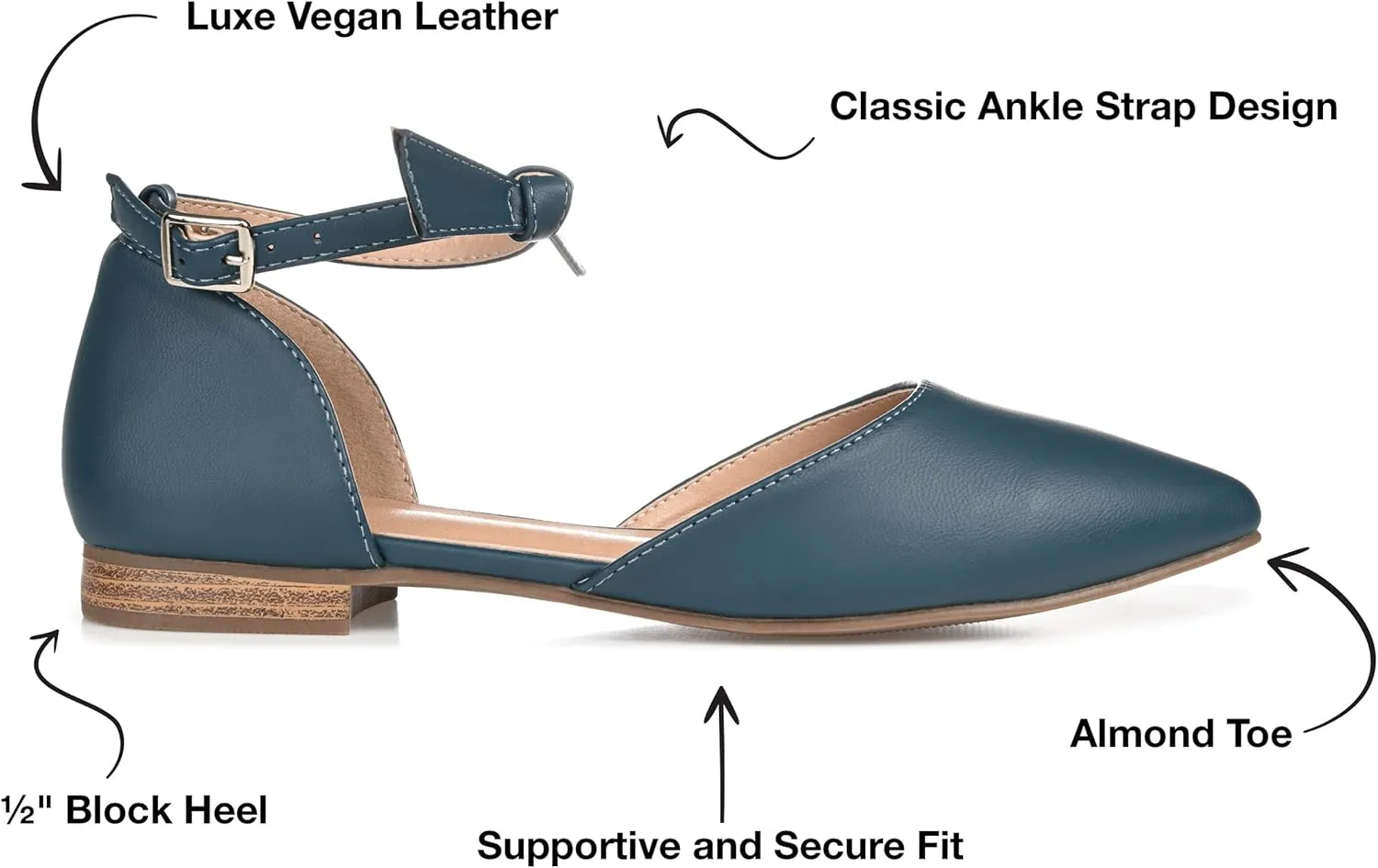 Journee Women's Vielo Flats