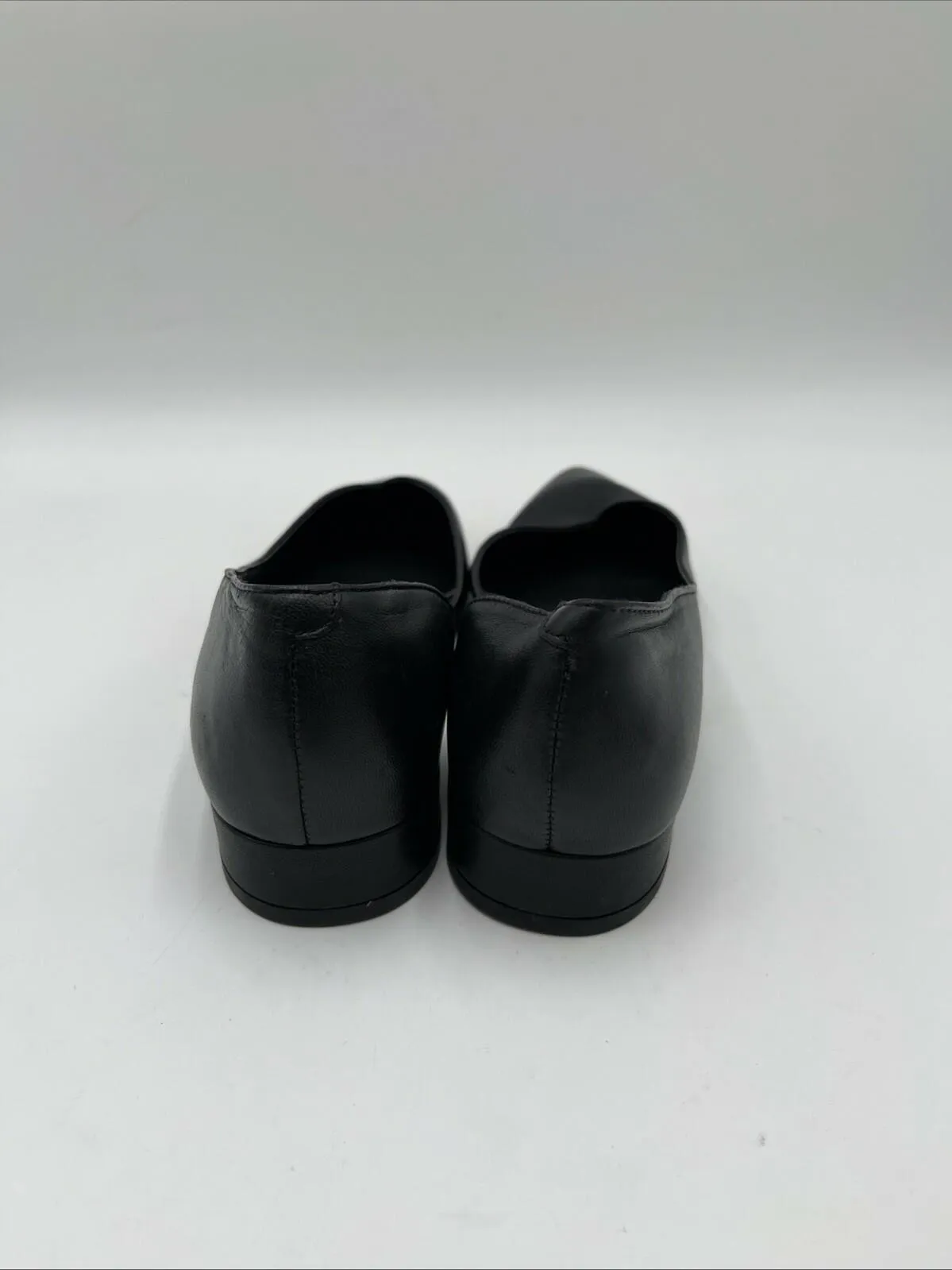 Kenneth Cole New York Carmina Leather Flats Black Size 6 - Very Good