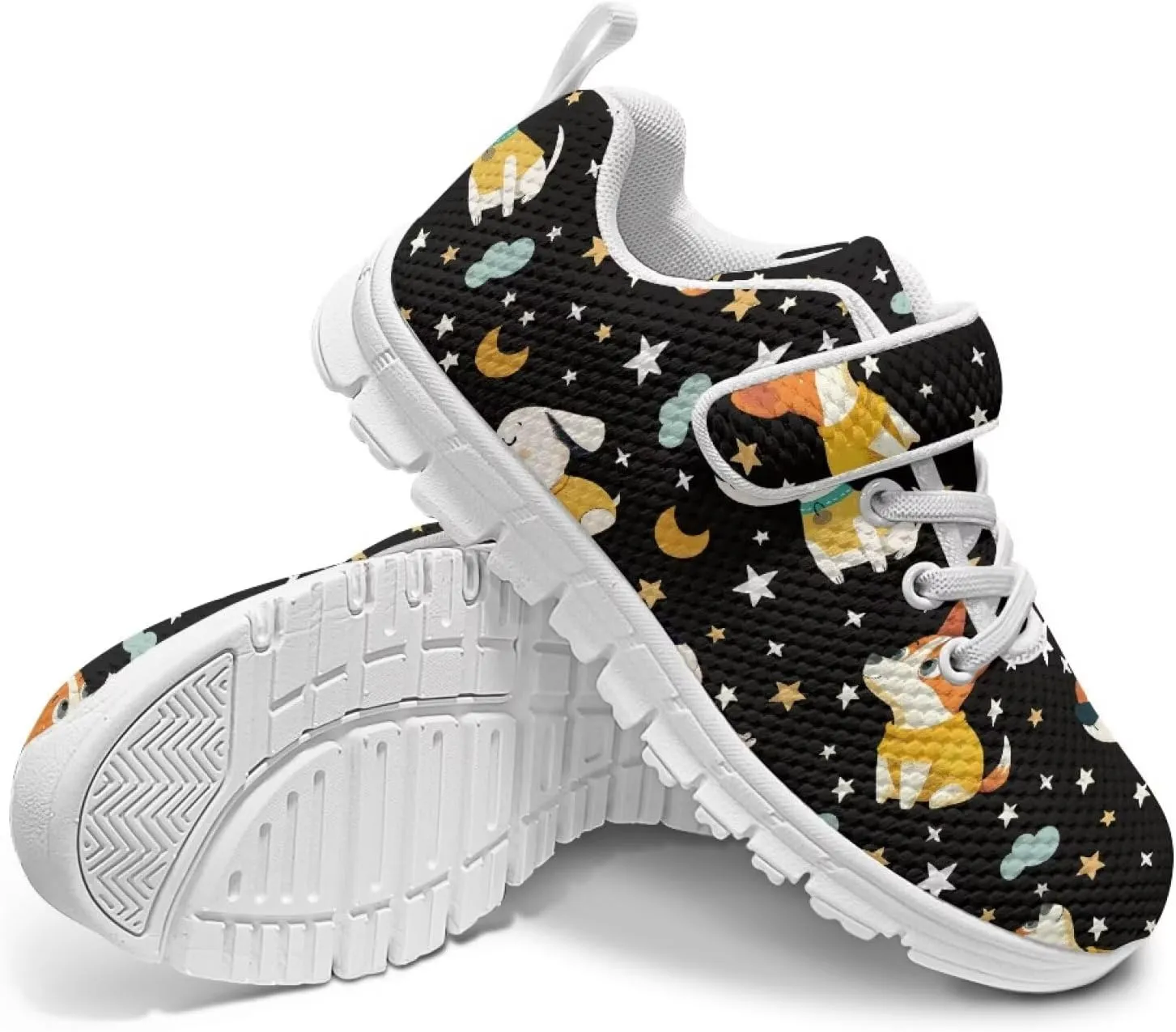 Kids Shoes for Boys Girls Lightweight Strap Sneakers with Single Buckle Slip On Tennis Shoes Running Sneakers