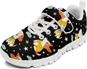 Kids Shoes for Boys Girls Lightweight Strap Sneakers with Single Buckle Slip On Tennis Shoes Running Sneakers