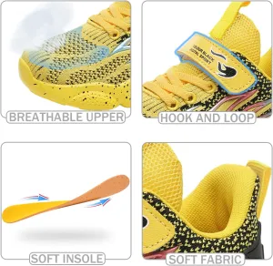 Kids Sneakers for Boys Girls Cool Pattern Athletic Running Tennis Shoes for Little Kid Big Kid
