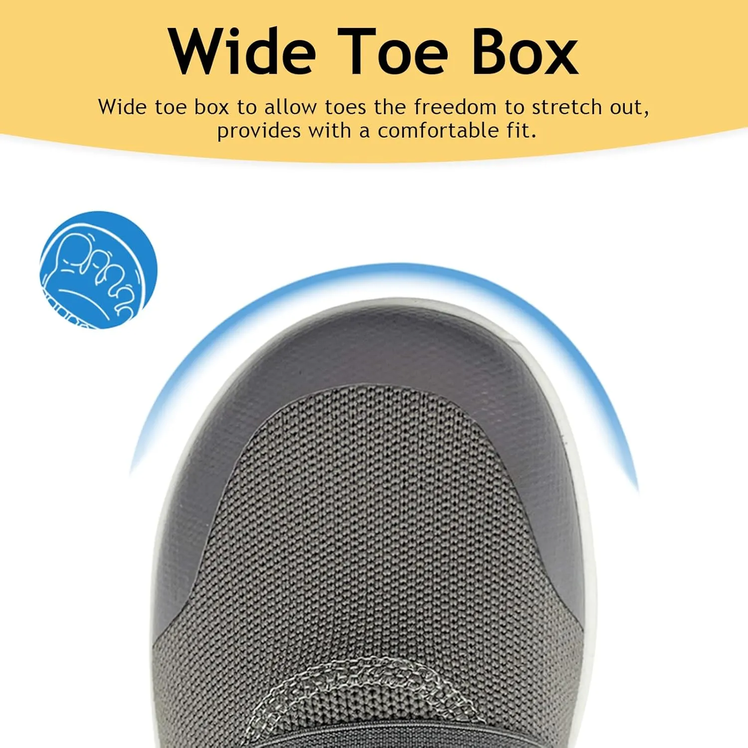 Kids Sneakers for Boys Girls Slip On Wide Toe Box Barefoot Shoes Toddler Minimalist Zero Drop Sneakers Breathable Tennis Walking Shoes