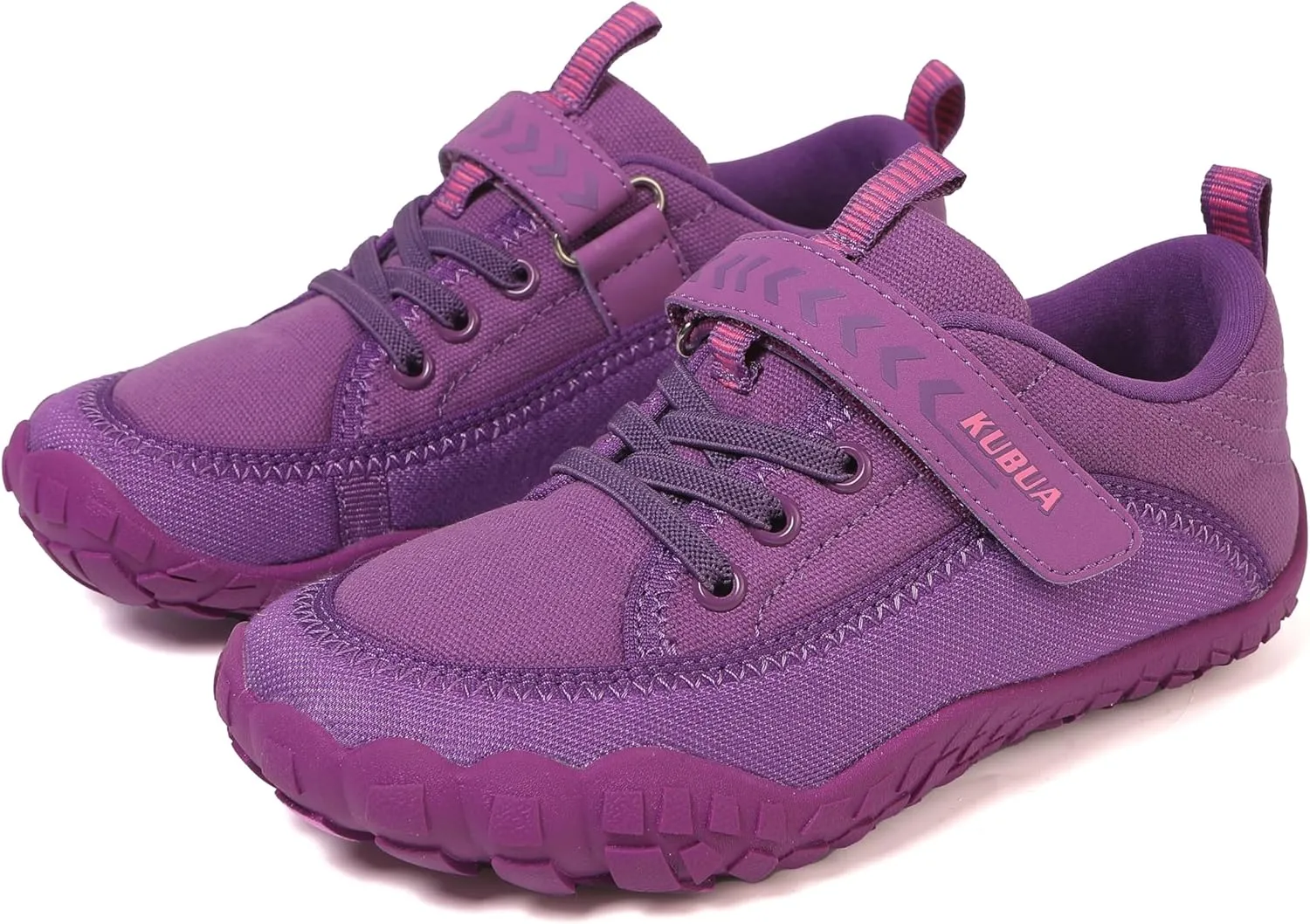 KUBUA Kids Barefoot Shoes Boys Girls Slip On Minimalist Sneakers for Walking Tennis Athletic Hiking Toddler Little Big Kid