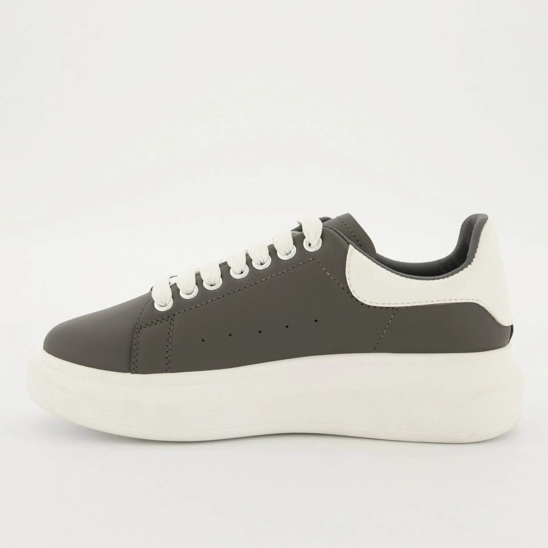 Ladies Platform Sneaker - Grey