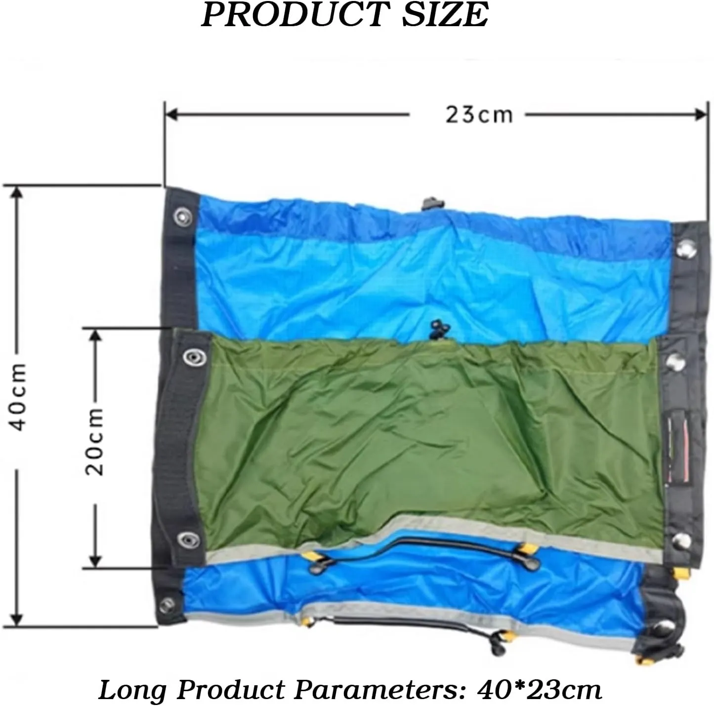 Leg Gaiters, Adjustable Snow Leg Gaiters,Lightweight Ankle Gaiters, for Hiking in Mud,Sand and Snow,Mountain Climbing