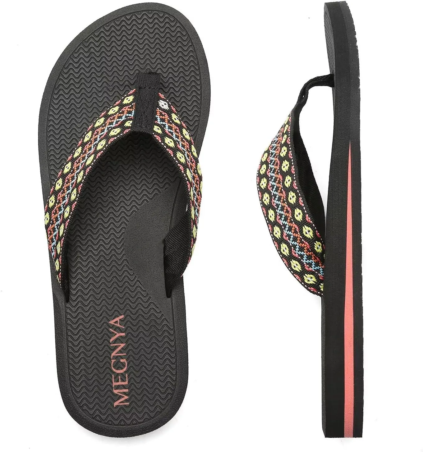 MEGNYA Women’s Flip Flops/Sandals/Summer Beach Slippers