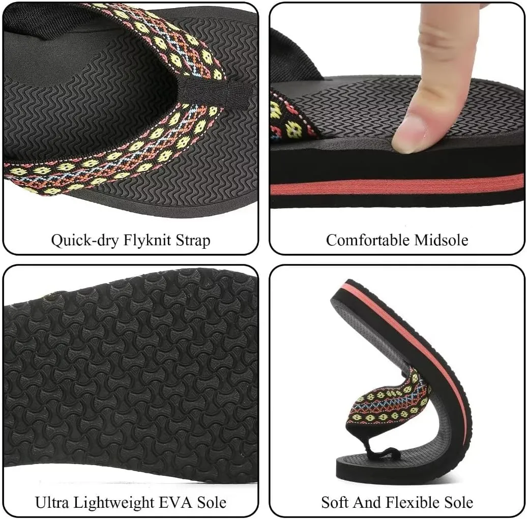 MEGNYA Women’s Flip Flops/Sandals/Summer Beach Slippers