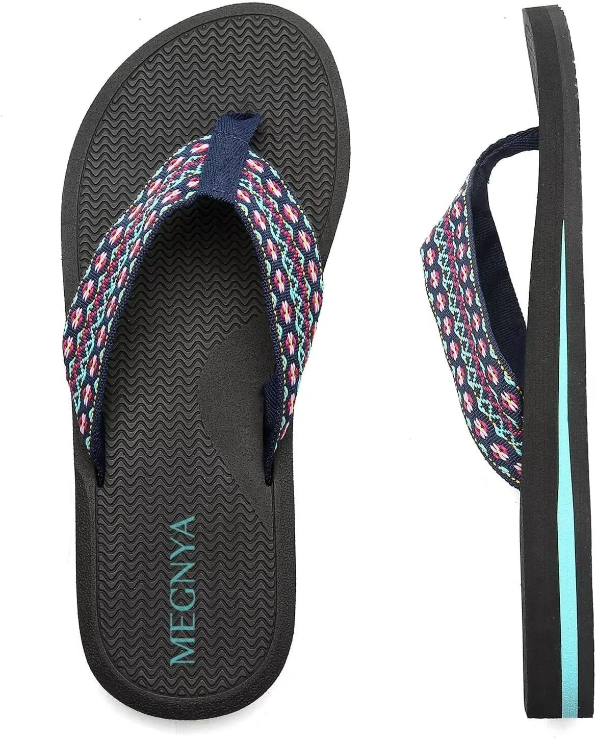 MEGNYA Women’s Flip Flops/Sandals/Summer Beach Slippers