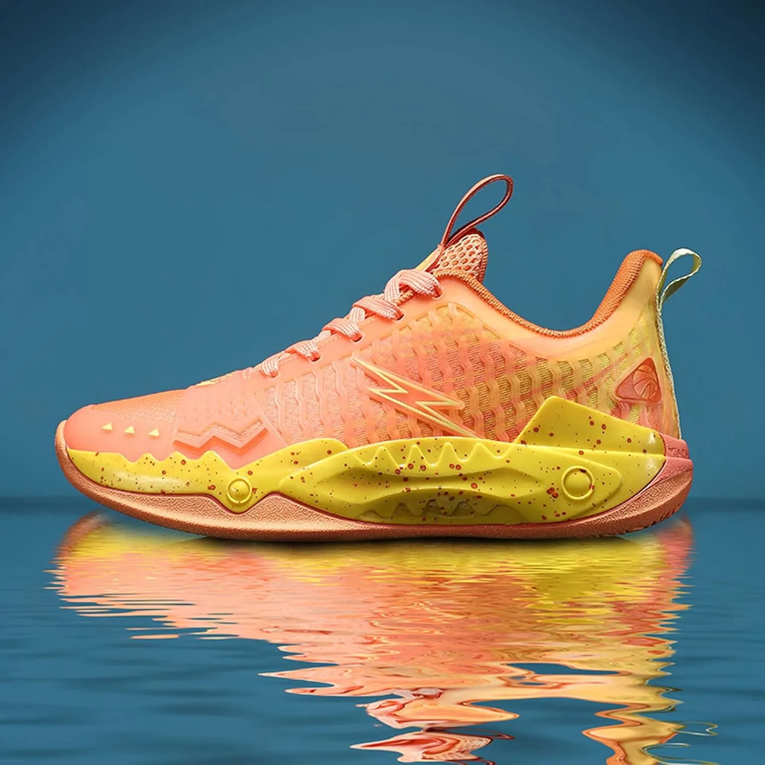 Men Basketball Shoes Luminous Arch Support Mens Sneakers Anti Slip Breathable Comfortable High Top Sports Running Walking Tennis Shoes