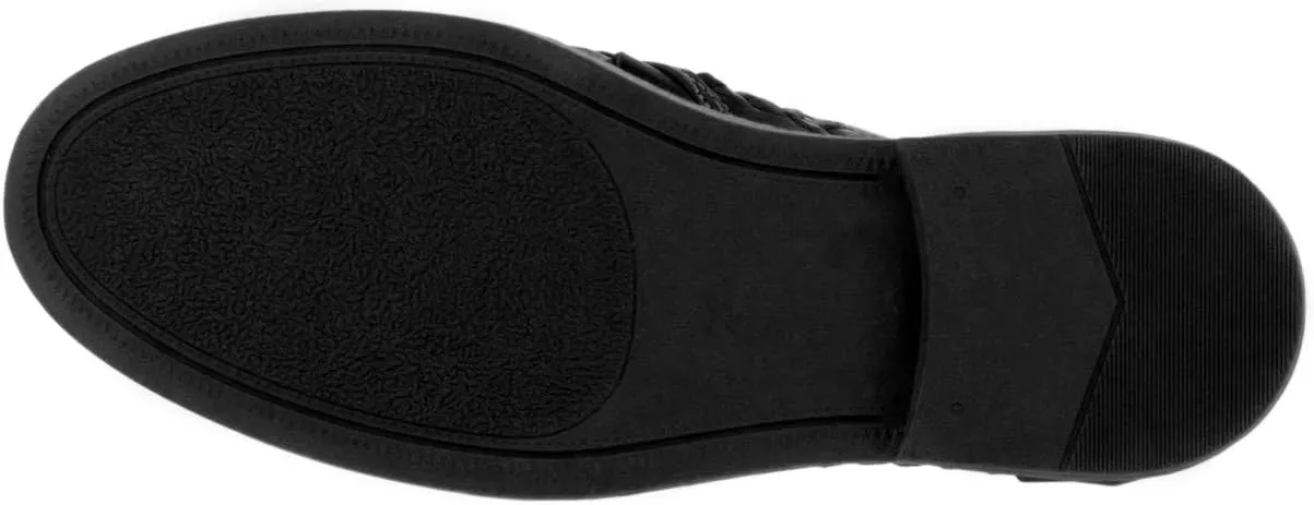 Men's Black Authentic Mexican Laced Huaraches Lace Up Sandals Closed Toe