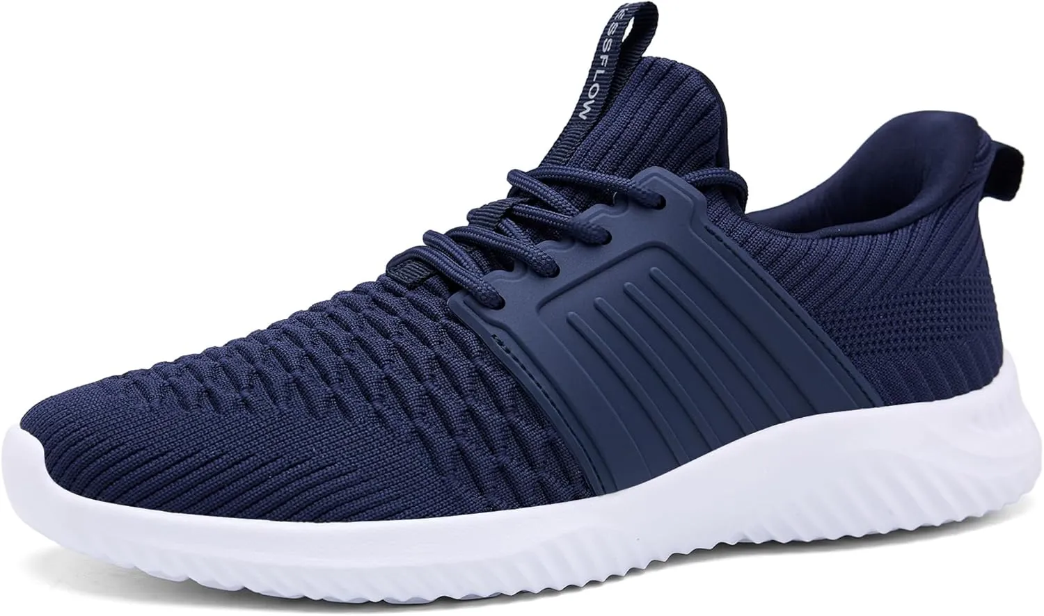 Men's Walking Shoes Slip On Running Shoes Ultra Light Casual Sneakers Mesh Tennis Shoe Hands Free Workout Breathable Comfortable Knit Memory Foam Athletic