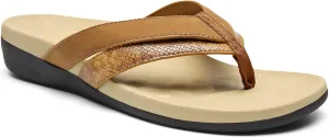 MISF Women's Orthotic Flip Flops Arch Support Thong Sandals for Plantar Fasciitis Flat Feet Comfortable Walking Slippers