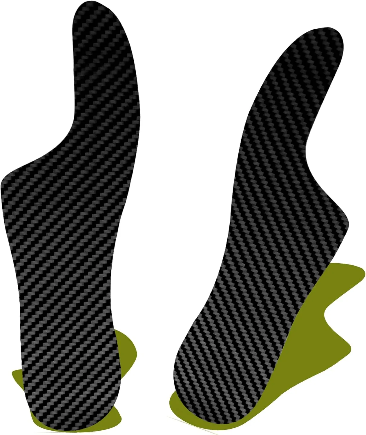 Morton's Extension Orthotic, Carbon Fiber Insole(1 Pair), Turf Toe Plate Rigid Shoe Insert for Morton's Toe, Turf Toe, Arthritis, Hallux Rigidus, Broken Big Toe, Alternative to Turf Toe Brace,255mm
