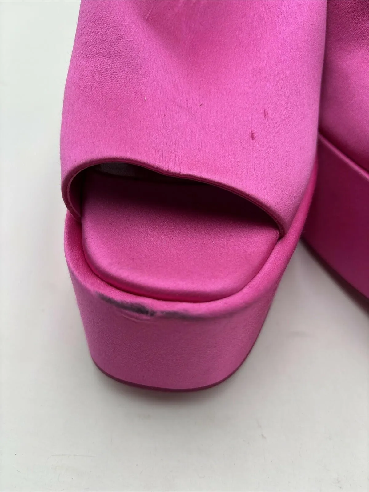Paris Texas Sasha Fabric Mules Women’s Pink Size 39 - Very Good