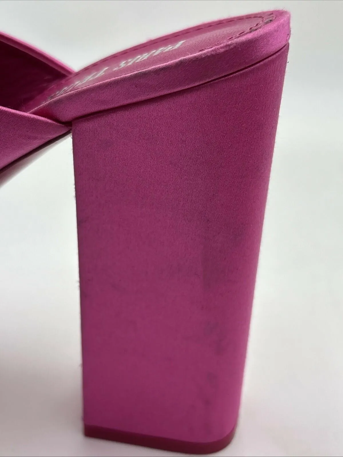 Paris Texas Sasha Fabric Mules Women’s Pink Size 39 - Very Good