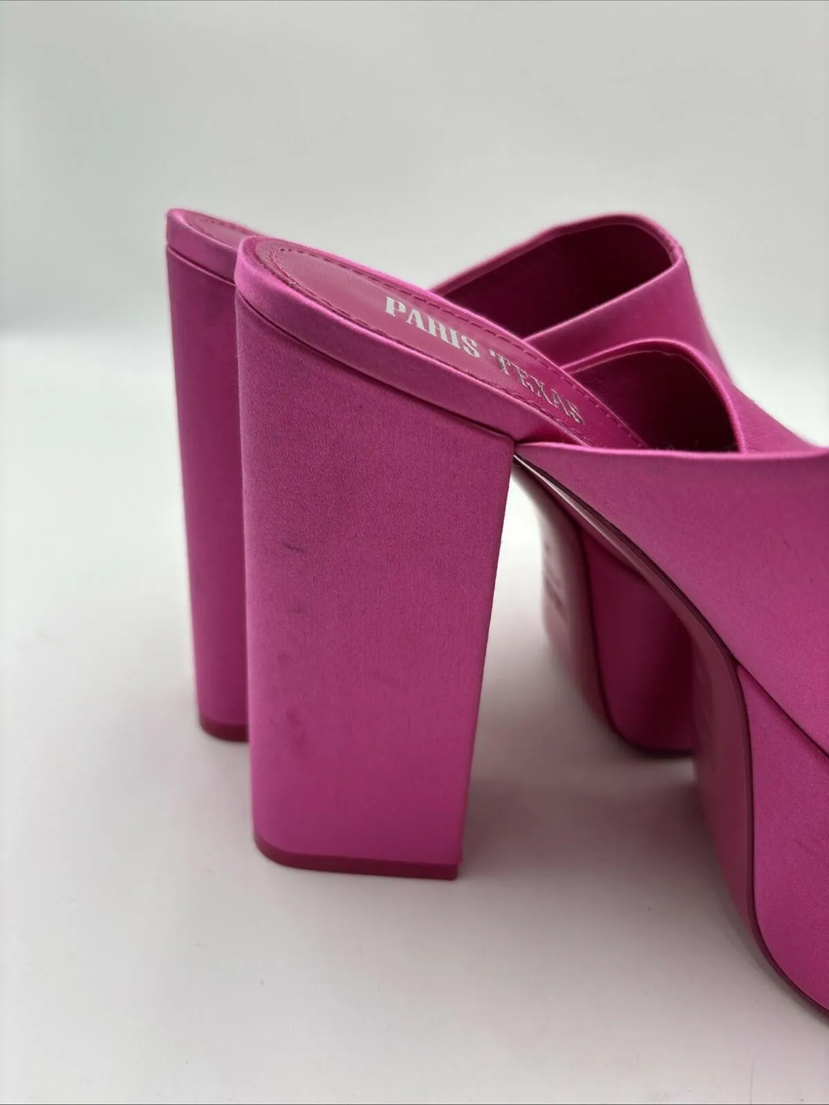 Paris Texas Sasha Fabric Mules Women’s Pink Size 39 - Very Good