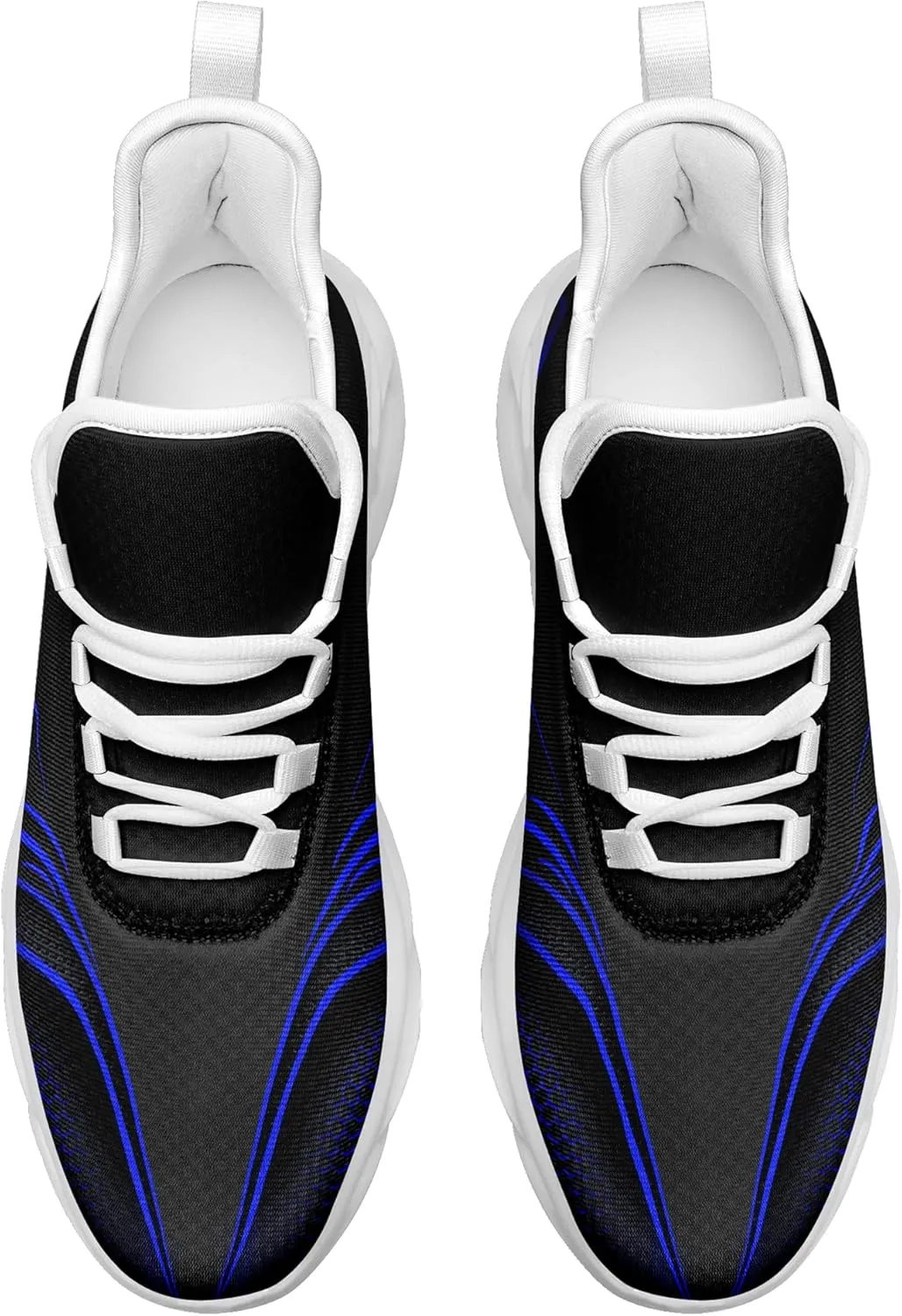 Personalized Running Shoes for Men, Women's Customizable Non-Slip Gym Sneakers Workouts Walking Tennis Daily Use