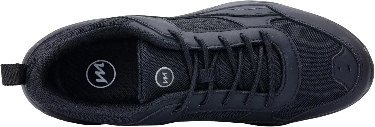 PERSOUL Mens Air Running Shoes Athletic Tennis Sneakers Lightweight Breathable Mesh Walking Jogging Workout Non Slip Footwear