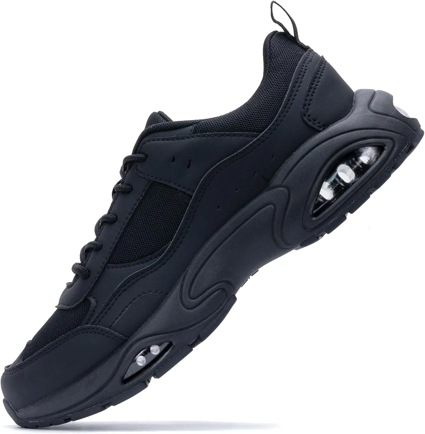 PERSOUL Mens Air Running Shoes Athletic Tennis Sneakers Lightweight Breathable Mesh Walking Jogging Workout Non Slip Footwear