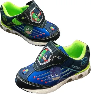 PJ Masks Toddler Light Up Shoes, Athletic Shoe with Hook and Loop Strap