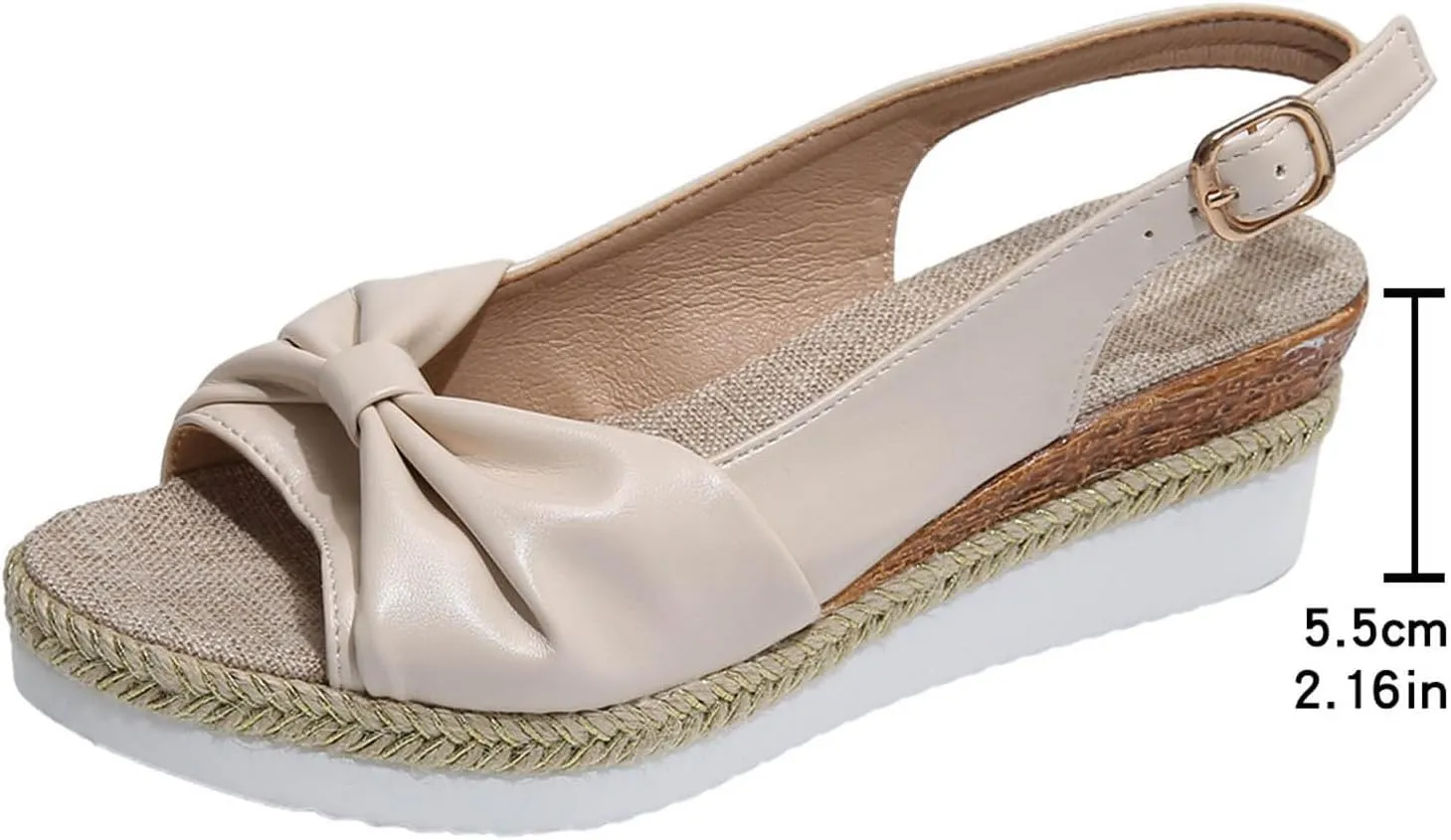 Platform Sandals for Women Espadrille Dressy Wedge Sandals Comfortable Summer Platform Casual Dress Women Sandal