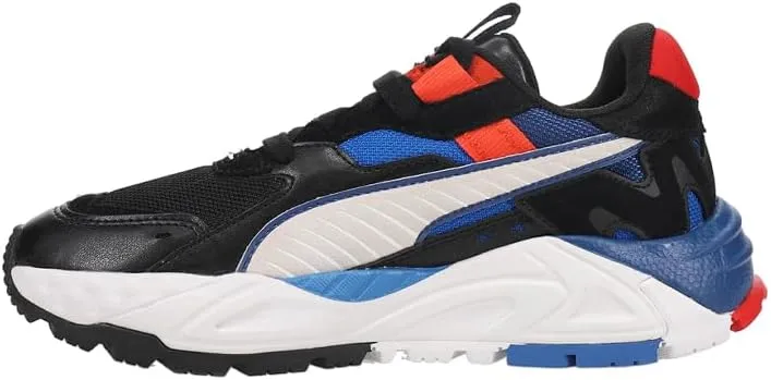 PUMA BMW M Motorsport RS-Truck (Big Kid) Puma Black/Puma White/Cool Cobalt 5.5 Big Kid M