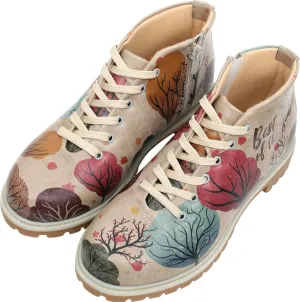 ShortCut Boots for Women - Vegan Leather and Handmade Ankle Boots for Women