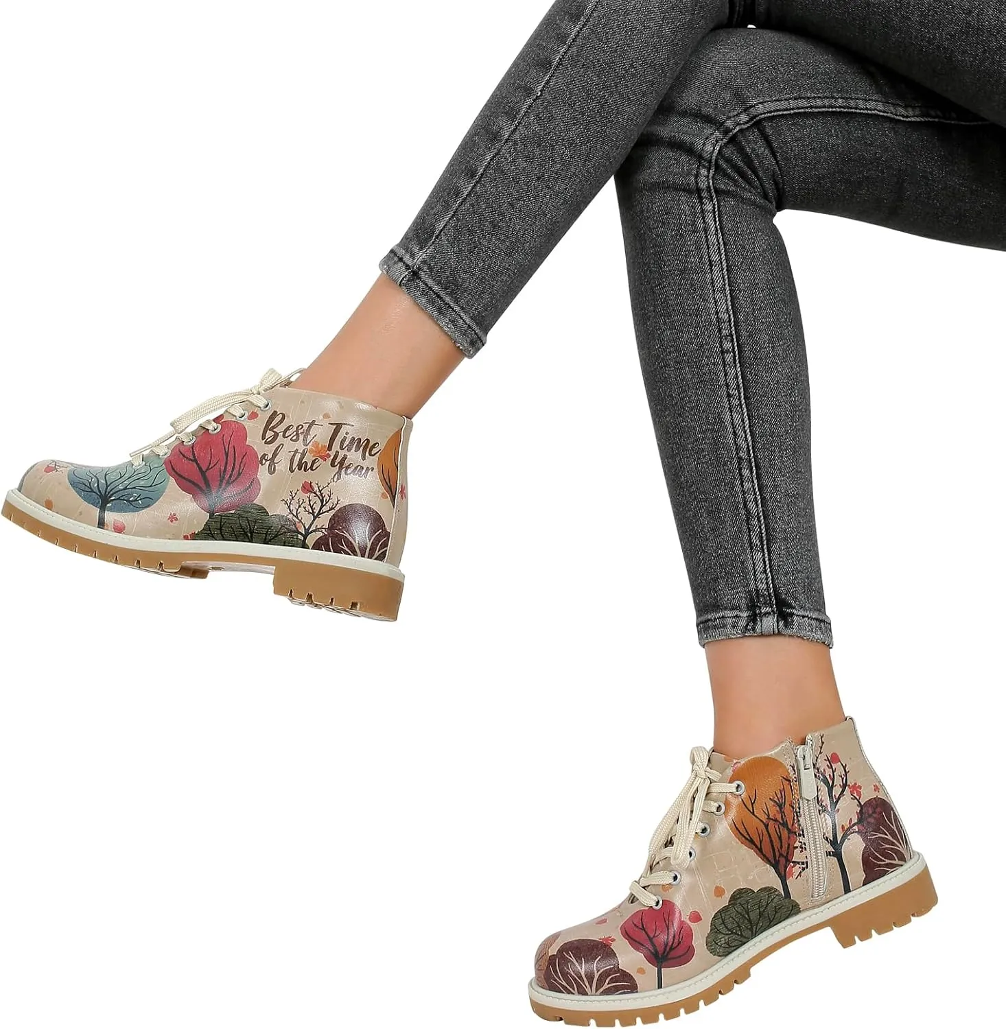 ShortCut Boots for Women - Vegan Leather and Handmade Ankle Boots for Women