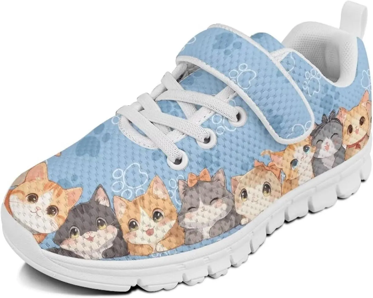 Showudesigns Tennis Shoes for Kids Girls Boys Running Shoes Non Slip Gym Sneakers