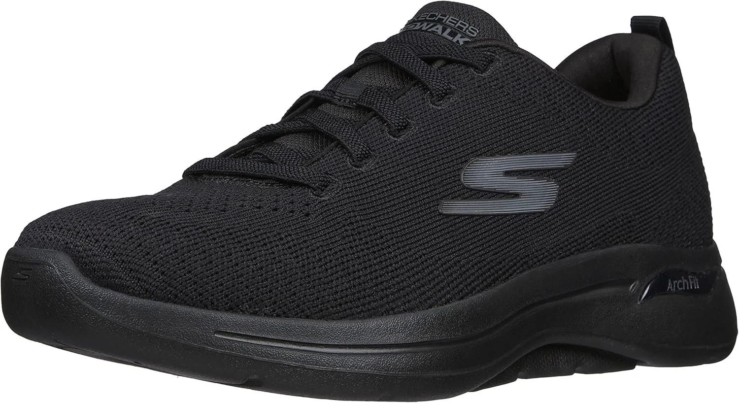 Skechers Men's Gowalk Arch Fit-Athletic Workout Walking Shoe with Air Cooled Foam Sneakers, Black 2, 13 X-Wide