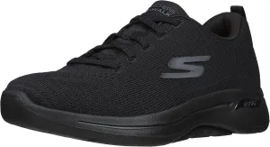Skechers Men's Gowalk Arch Fit-Athletic Workout Walking Shoe with Air Cooled Foam Sneakers, Black 2, 13 X-Wide