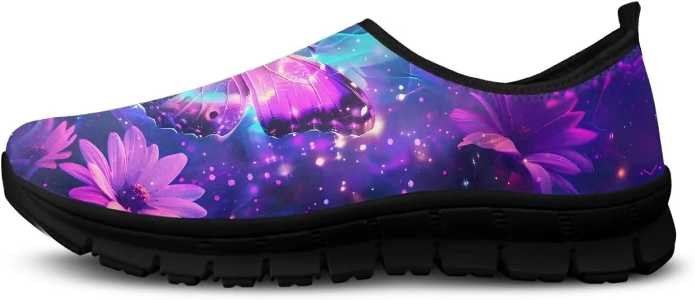 Sneakers Shoes Womens Comfortable, Fashion Sneakers Lightweight Slip On Shoes Casual Flats Shoes for Walking Daily