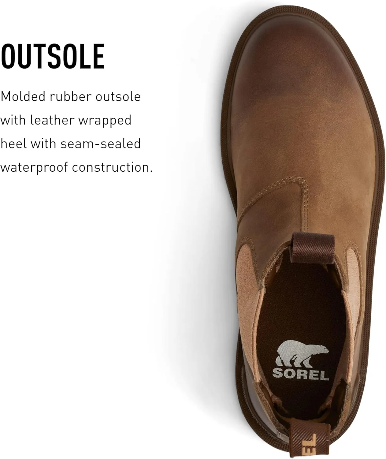 Sorel mens Hi-line™ Chelsea