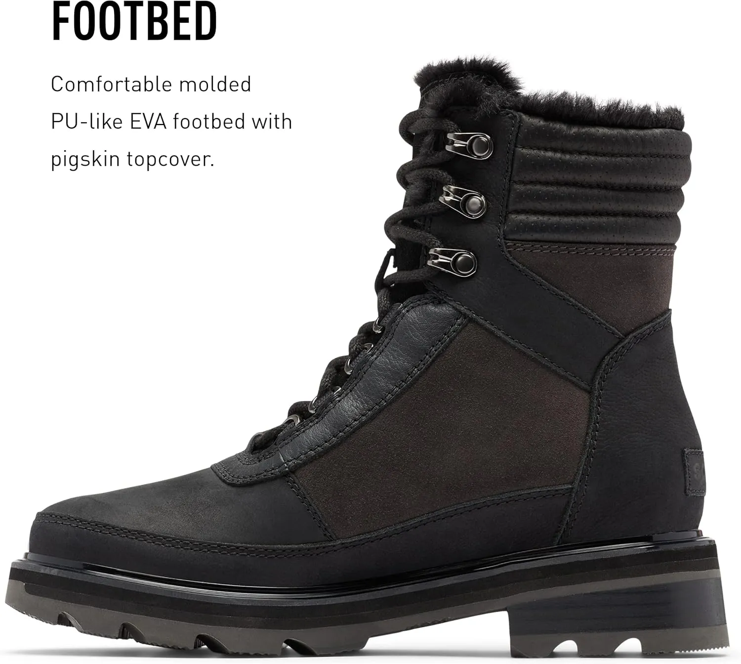 Sorel Women's Lennox Lace Cozy Waterproof Boot