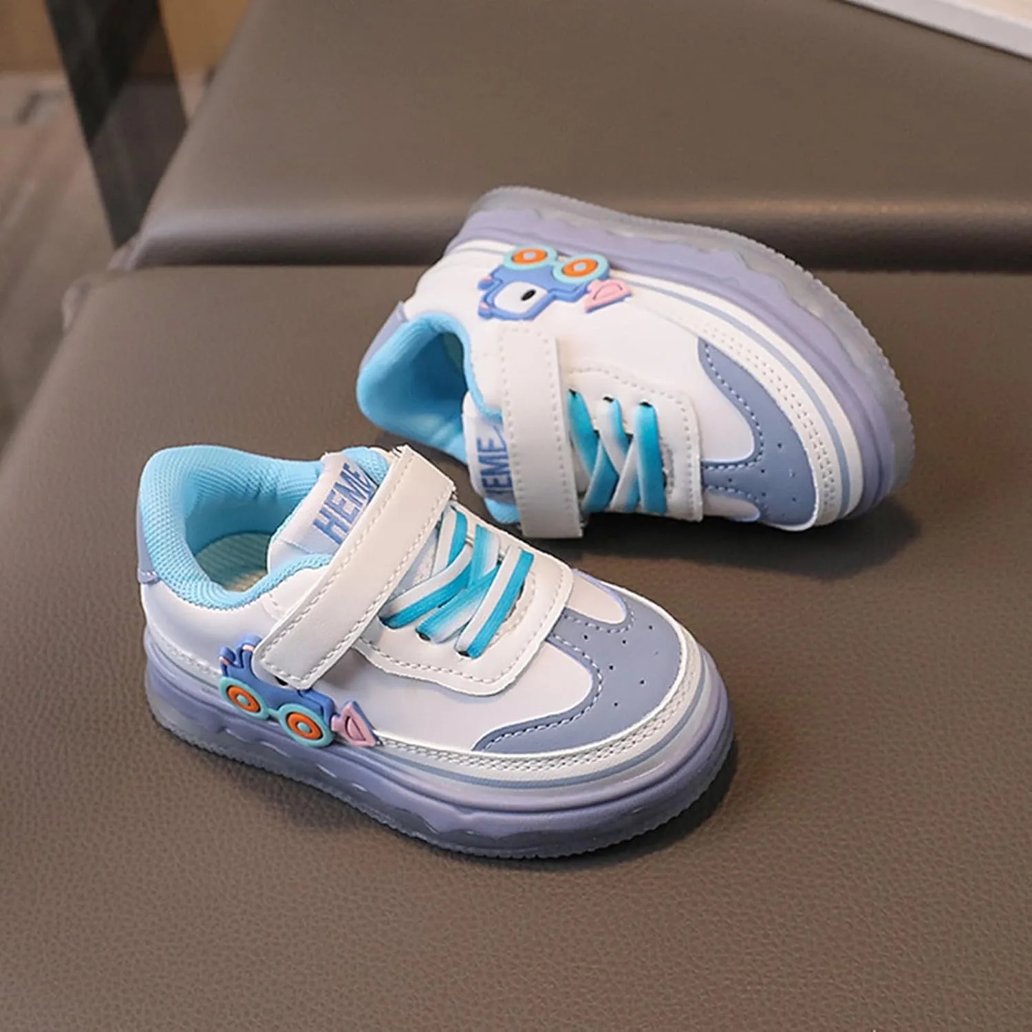 Spring Boys Girls Light Up Lightweight Shoes Adorable Cute Adorable Casual Outdoor Daily Sneaker for Girls Size 3